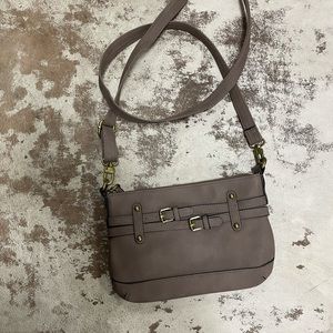 Grey small Merona Satchel purse